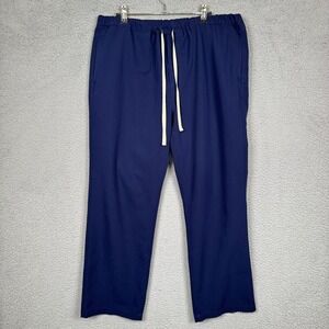 FIGS Scrub Pants Men L/S Blue Pisco Basic Nurse Doctor Comfort Office Work Basic